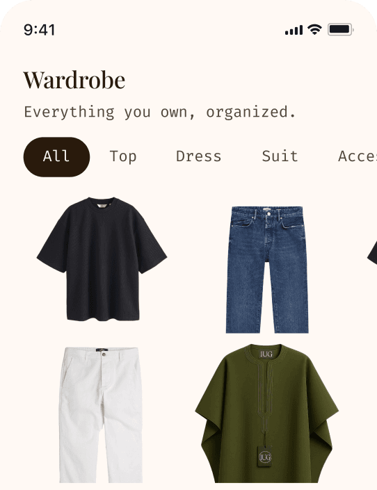 Your Real Wardrobe